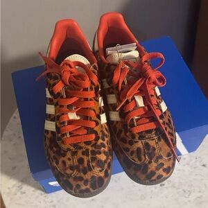 Adidas Animal Print Sneakers – Trendy & Eye-Catching Shoes 🐆✨